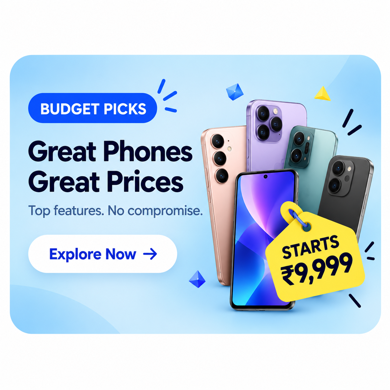 Budget picks phone offer